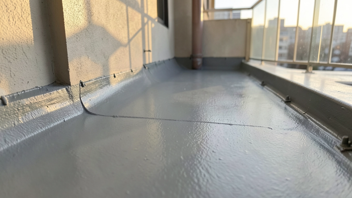 gotowa wylewka na balkon
