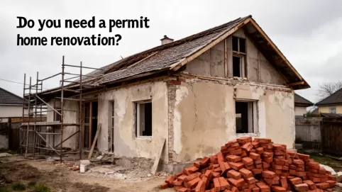 czy na remont domu potrzebne jest pozwolenie