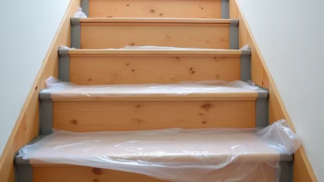 jak zabezpieczyc schody drewniane podczas remontu