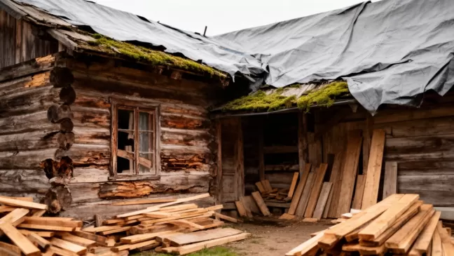 Remont starego drewnianego domu